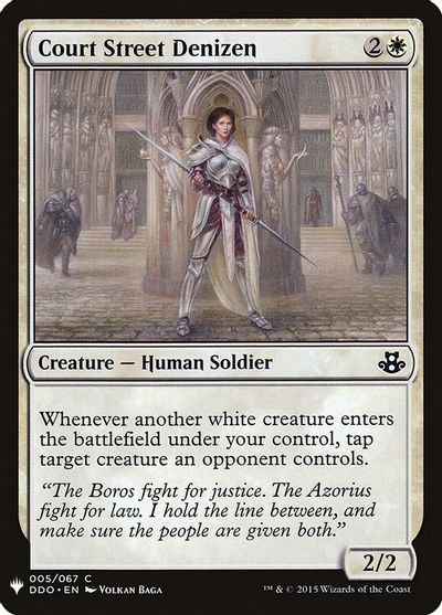 Court Street Denizen card art