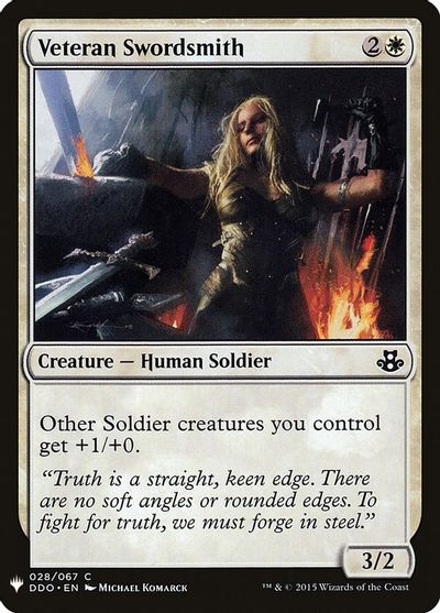 Veteran Swordsmith card art