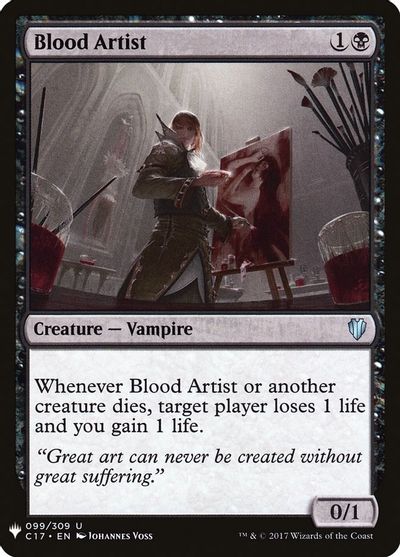 Blood Artist card art