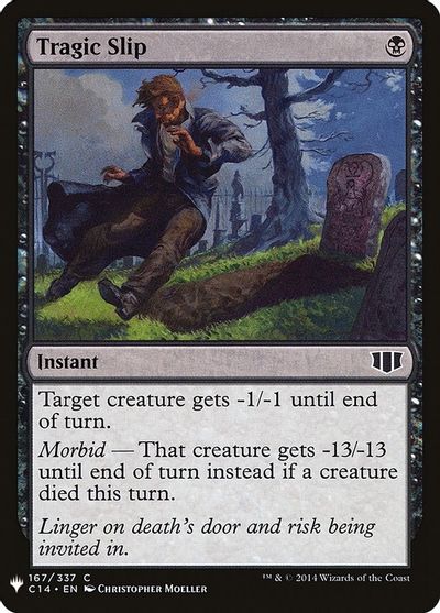 Tragic Slip card art