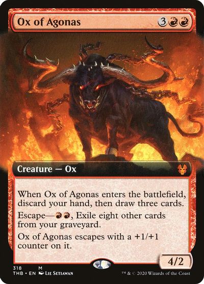 Ox of Agonas (Extended Art) card art