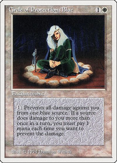 Circle of Protection: Blue card art