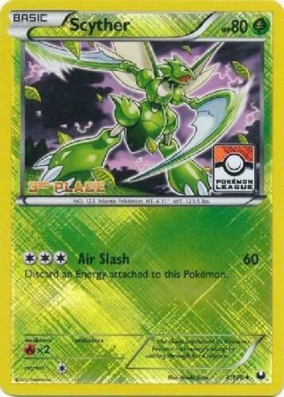 Scyther - 4/108 (Pokemon League) [3rd Place] card art