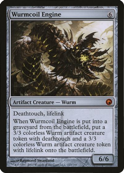 Wurmcoil Engine (Scars of Mirrodin) card art
