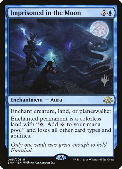 Imprisoned in the Moon card art