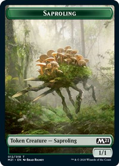 Saproling Token card art