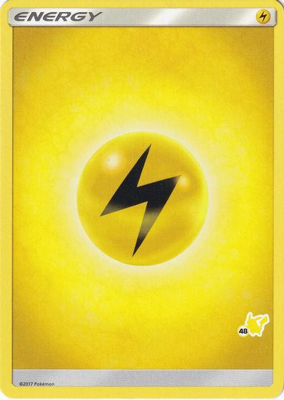 Lightning Energy (#48 Pikachu Stamped) card art