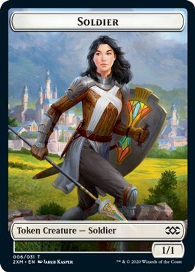 Soldier Token card art