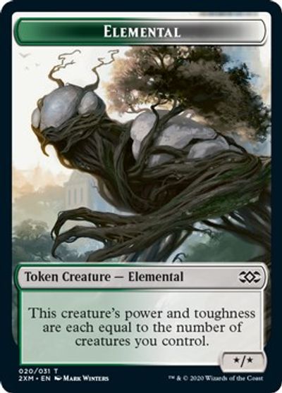 Elemental Token card art