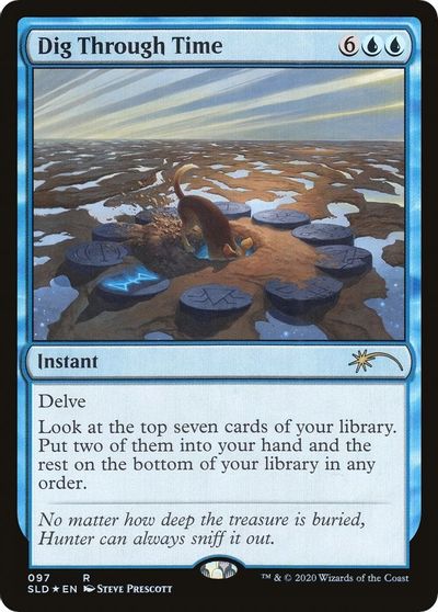 Dig Through Time card art
