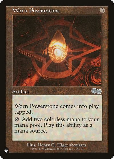 Worn Powerstone card art