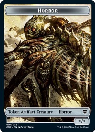 Horror Token card art