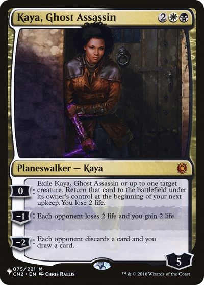 Kaya, Ghost Assassin card art