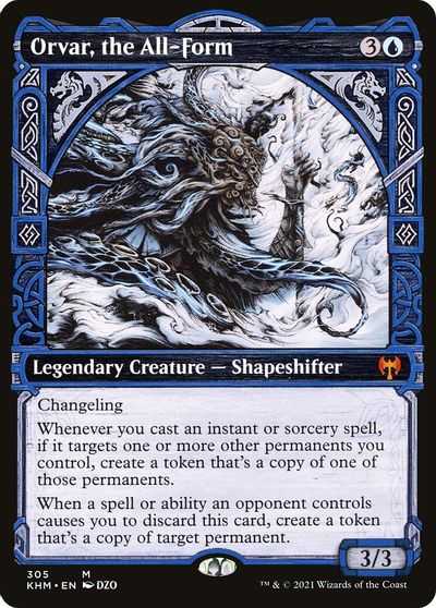Orvar, the All-Form (Showcase) card art
