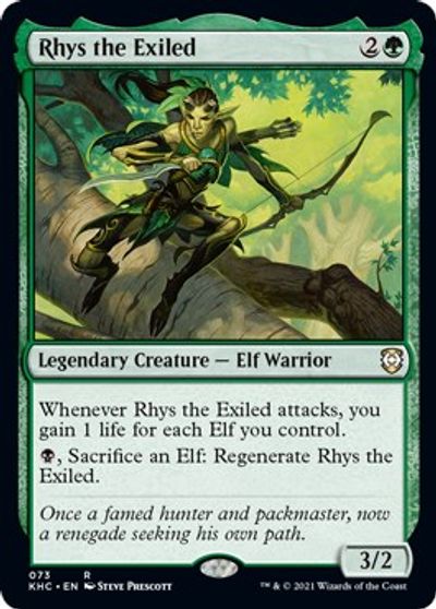 Rhys the Exiled card art