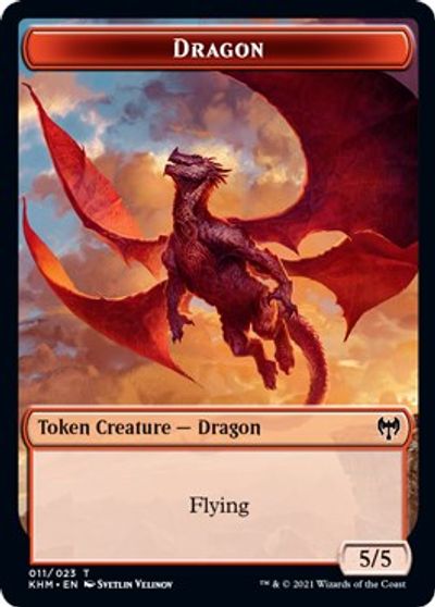 Dragon Token card art