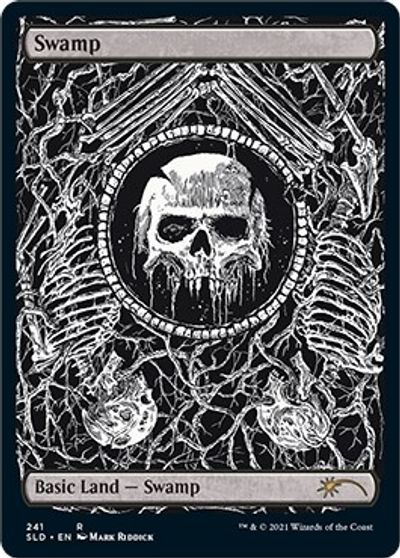 Swamp (Crushing Brutality) card art