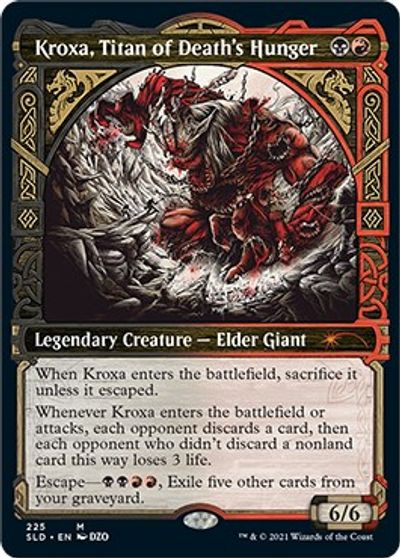 Kroxa, Titan of Death's Hunger card art