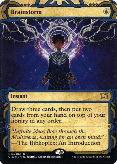 Brainstorm (Foil Etched) card art