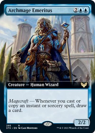 Archmage Emeritus (Extended Art) card art