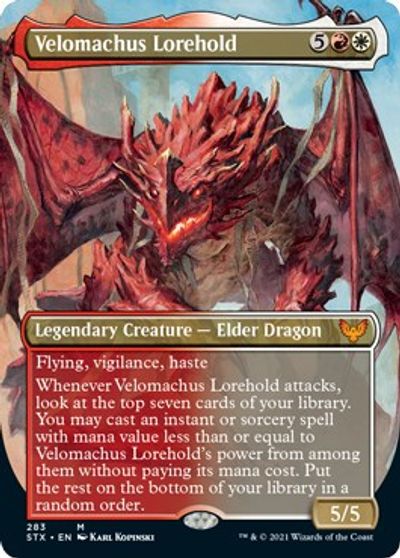 Velomachus Lorehold (Borderless) card art