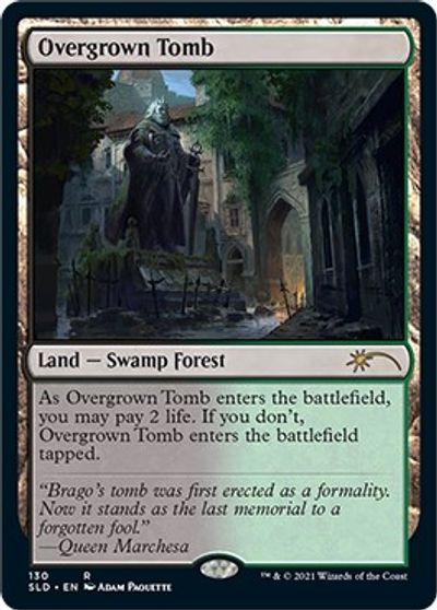 Overgrown Tomb card art