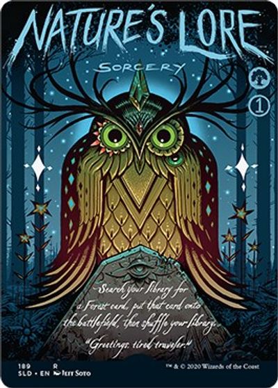 Nature's Lore (189) card art
