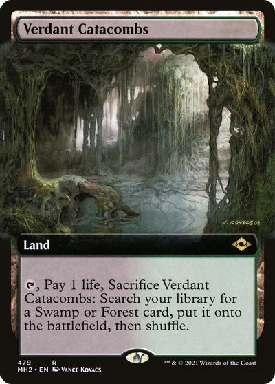 Verdant Catacombs (Extended Art) card art