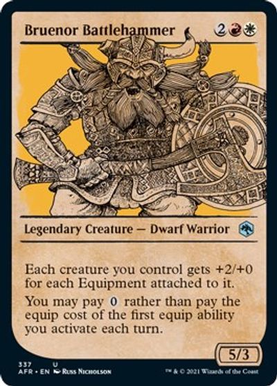 Bruenor Battlehammer (Showcase) card art