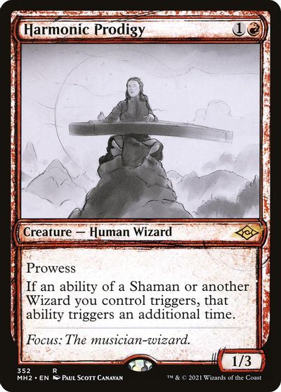 Harmonic Prodigy (Showcase) card art