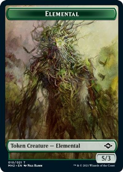 Elemental Token card art