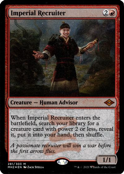 Imperial Recruiter (Foil Etched) card art