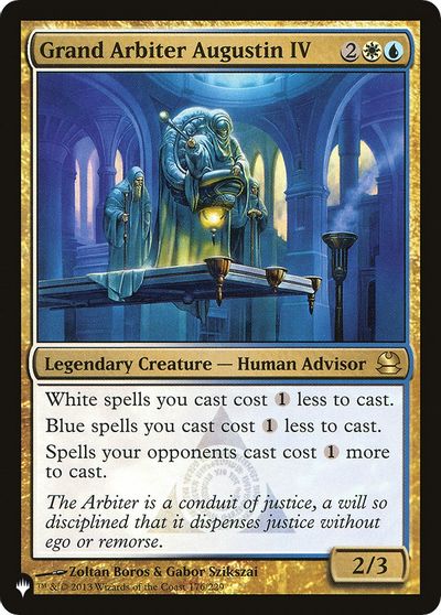 Grand Arbiter Augustin IV card art