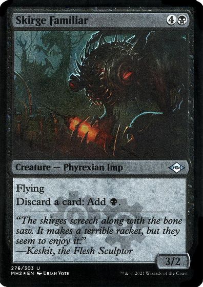 Skirge Familiar (Foil Etched) card art