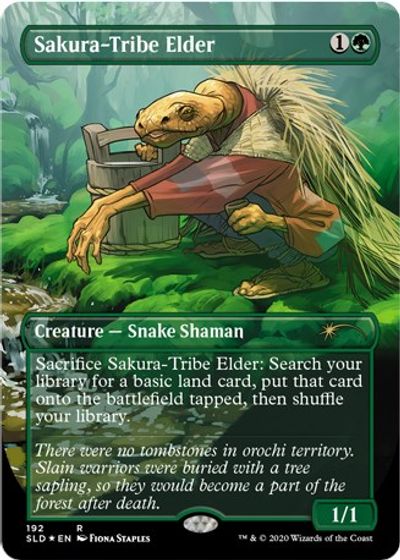 Sakura-Tribe Elder (192) card art