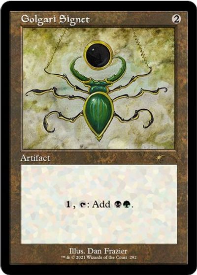 Golgari Signet card art