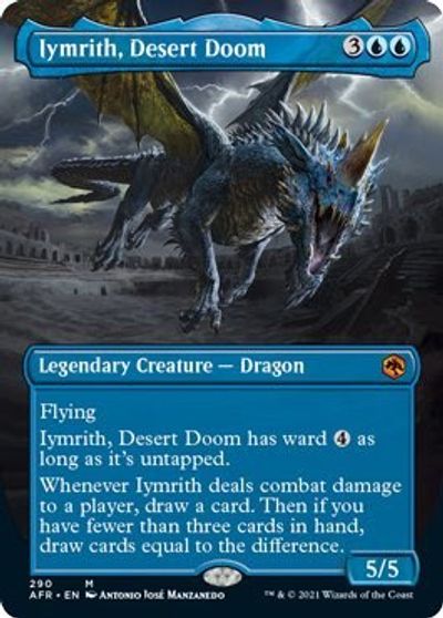 Iymrith, Desert Doom (Borderless) card art