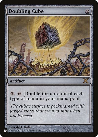 Doubling Cube card art