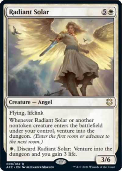 Radiant Solar card art