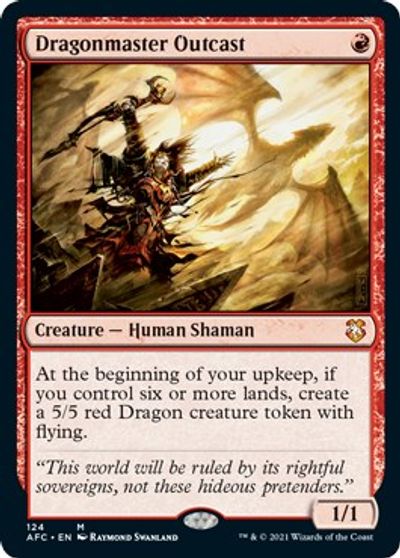 Dragonmaster Outcast card art