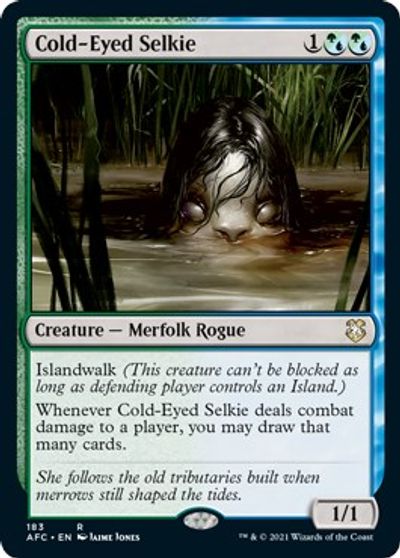 Cold-Eyed Selkie card art