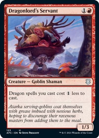 Dragonlord's Servant card art