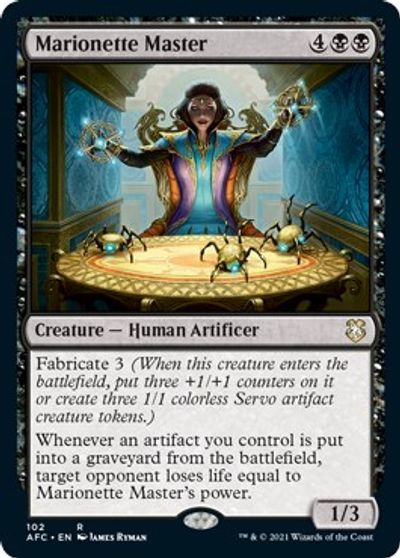 Marionette Master card art