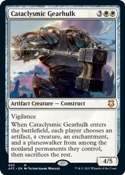 Cataclysmic Gearhulk card art