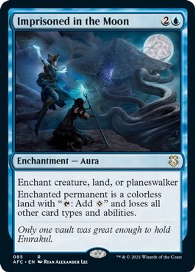 Imprisoned in the Moon card art