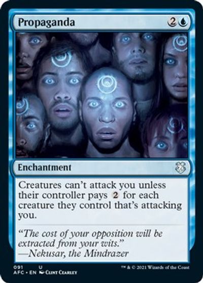 Propaganda card art