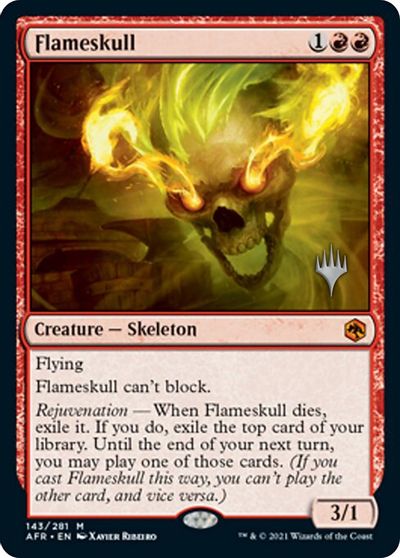 Flameskull card art