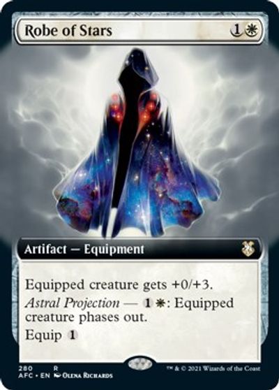 Robe of Stars (Extended Art) card art