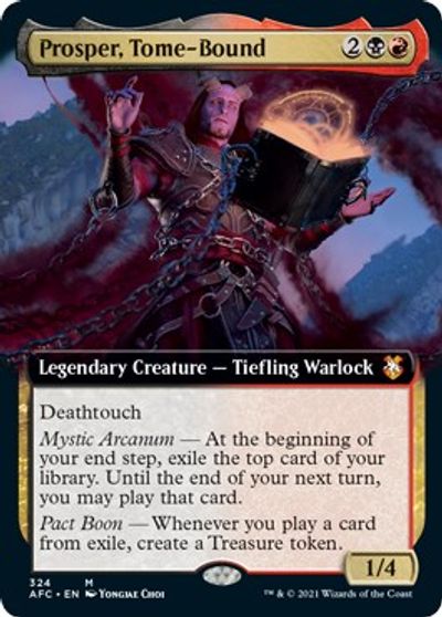 Prosper, Tome-Bound (Extended Art) card art