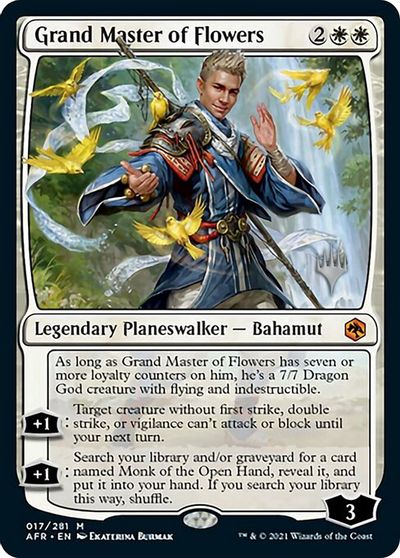 Grand Master of Flowers card art